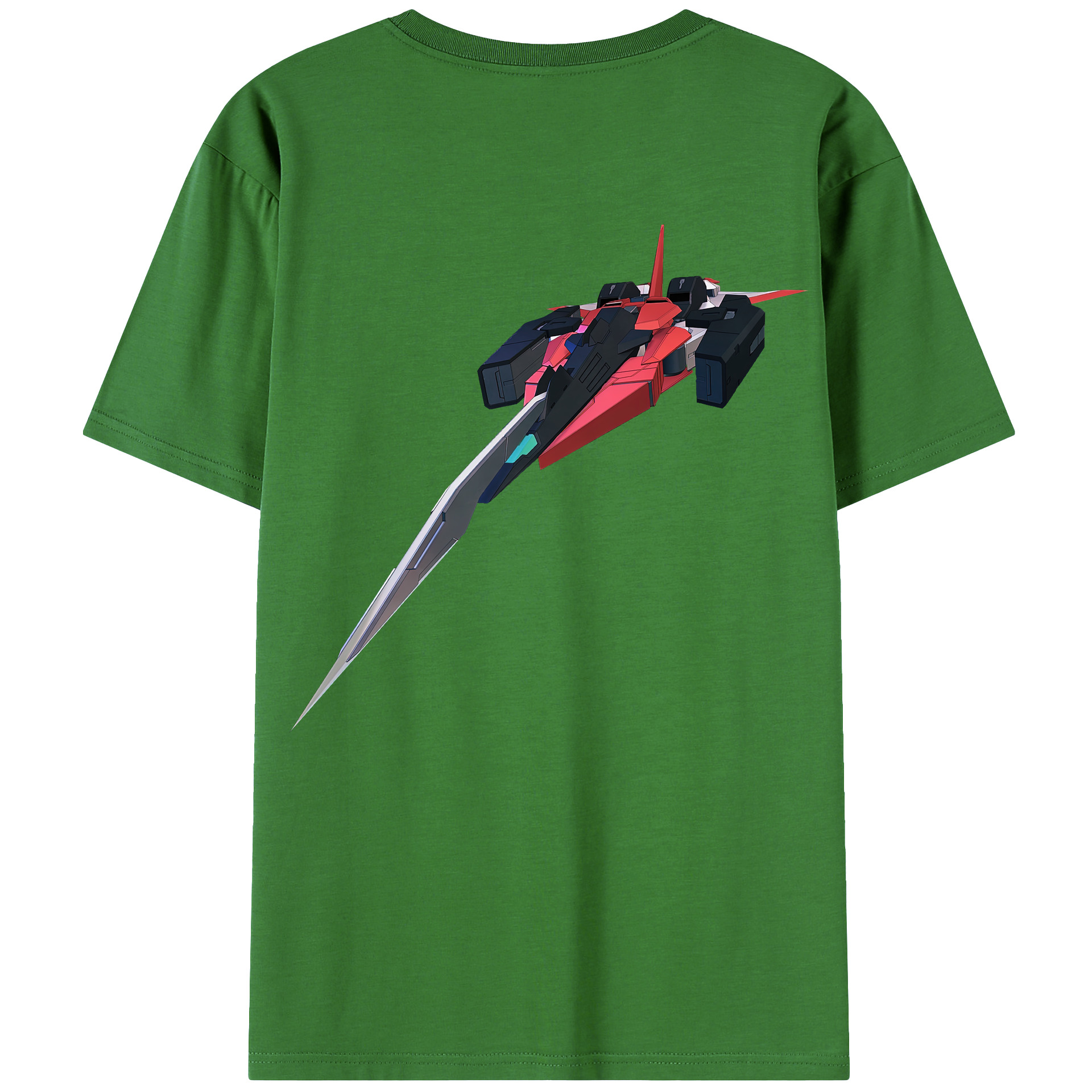 （画像用） 機動戦士ガンダム Mobile Suit Gundam レディース半袖Tシャツ(バックプリント)